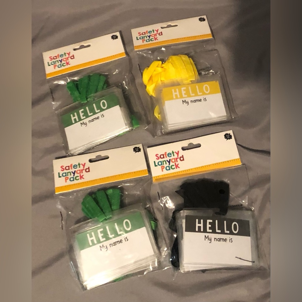 Safety lanyard packs